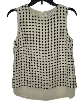 Rose & Olive Sleeveless Blouse Size XS
